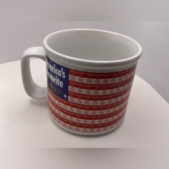 Pair of Vintage Campbells Mugs/Andy Warhol/USA Flag - Picture 6 of 11